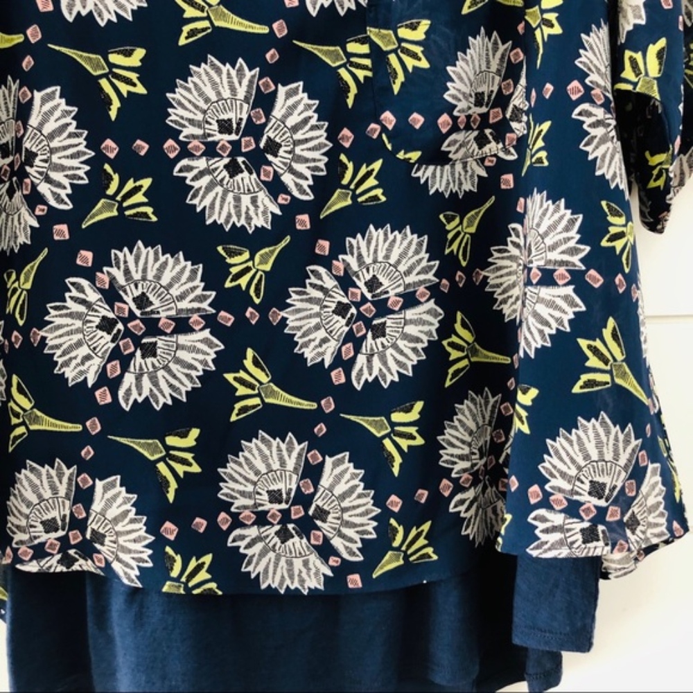 Anthropologie Meadow Rue Zane Layered Tee - Picture 3 of 7